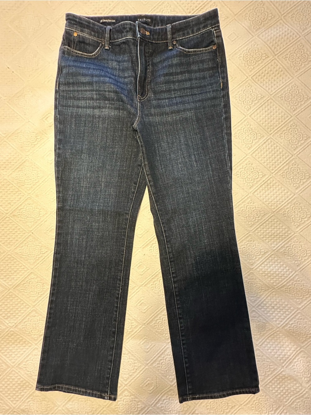 Talbots Women’s Petite Barely Boot Bootcut Jeans 10P